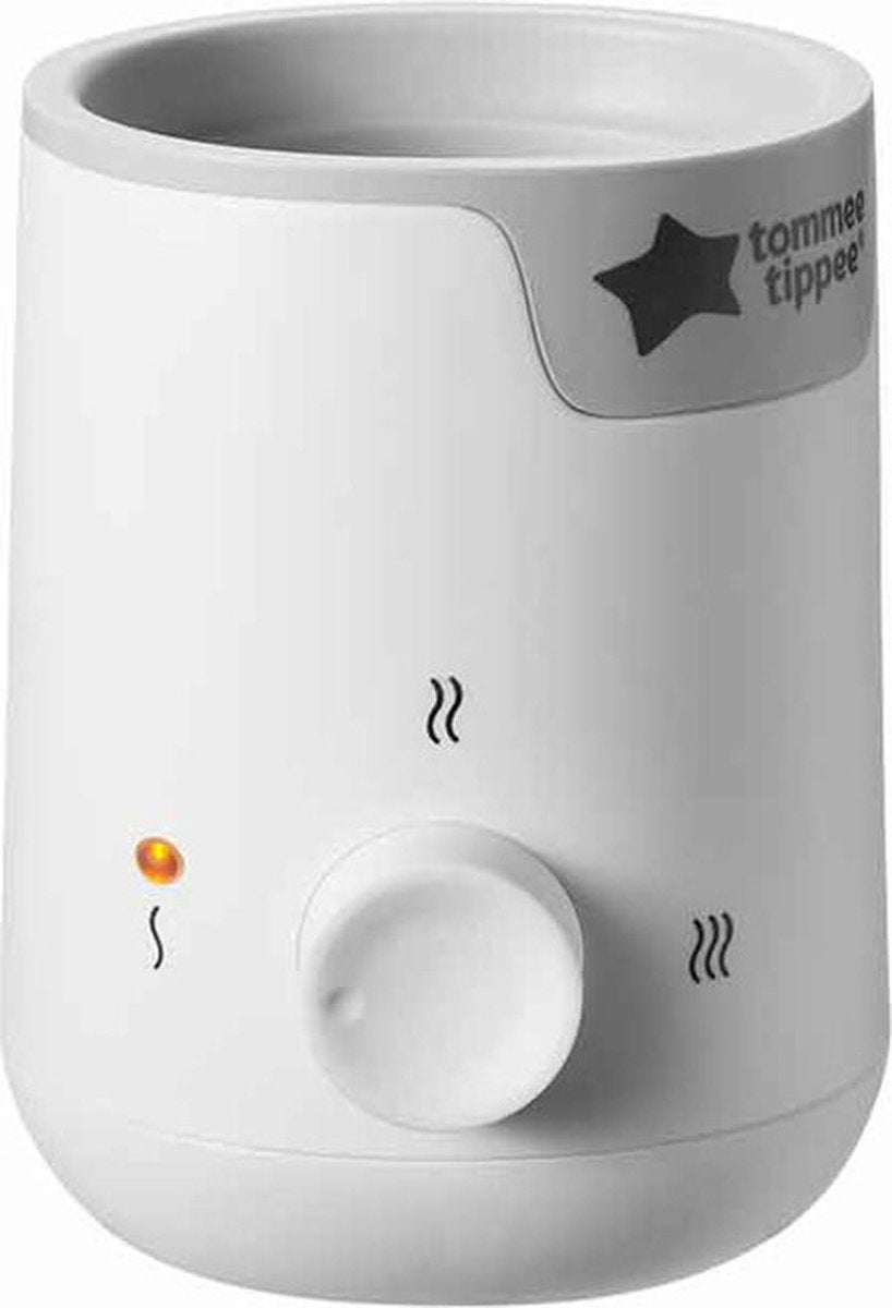 Tommee tippee easi warm - elektrische flessen - en voedselverwarmer - automatische timer - draaiknop - wit