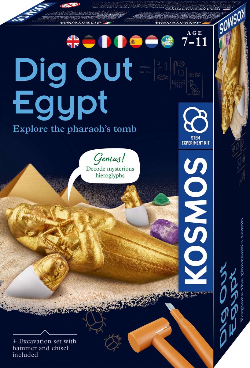 Kosmos dig out pharao's treasure speelset