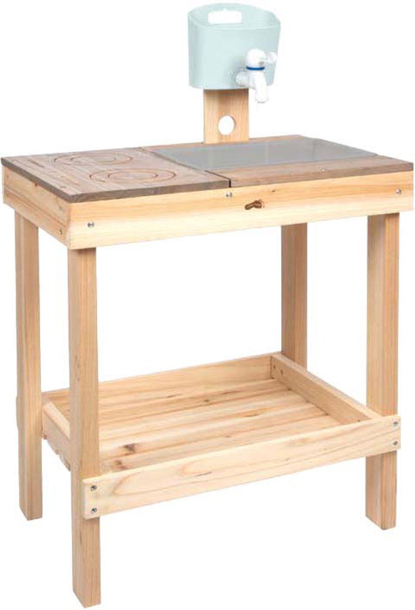 Small foot - houten modderkeuken en speeltafel
