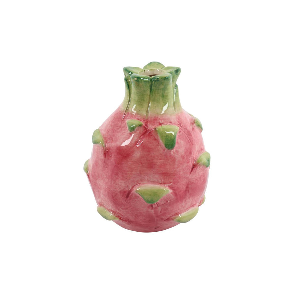 Countryfield pitaya vaas roze 10,5x10,5x13cm aardewerk
