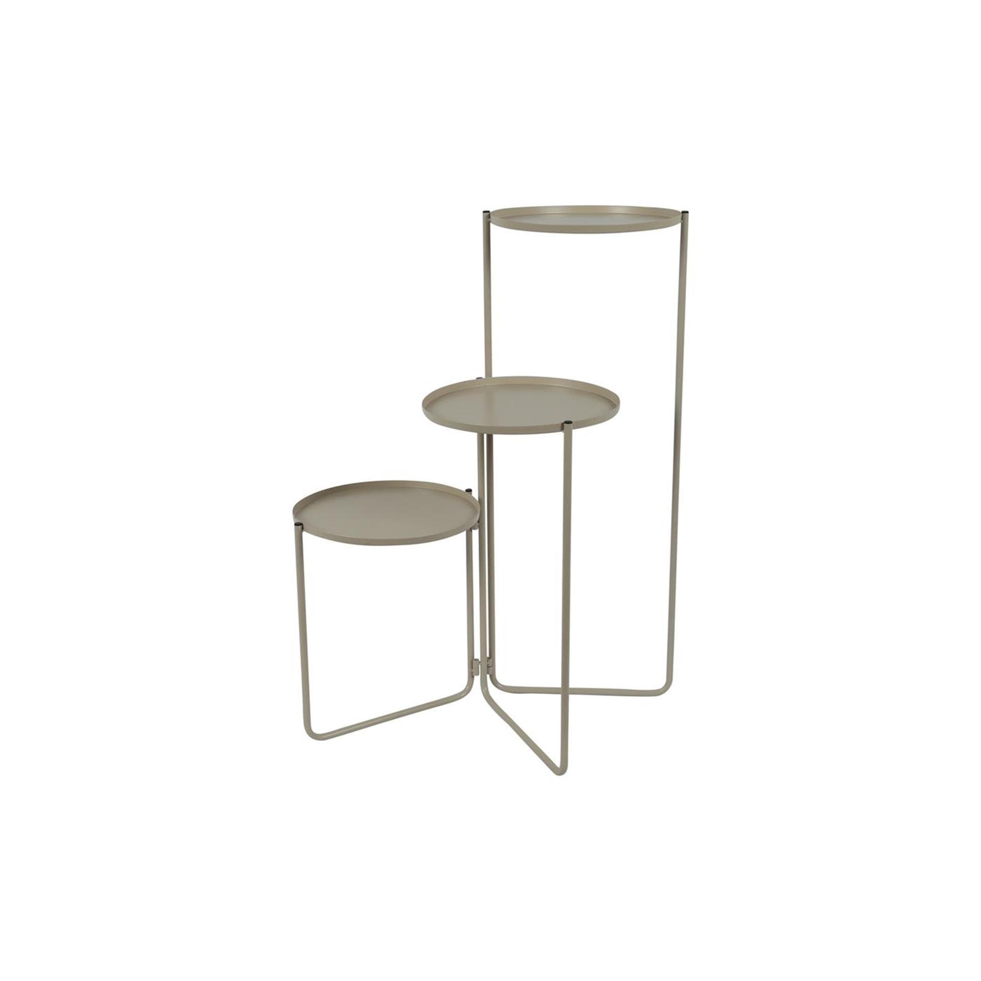 Countryfield ravi plantenstandaard beige 50x35x70cm