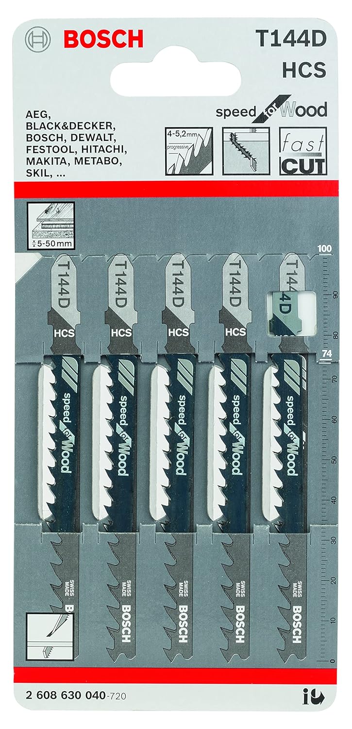 Bosch accessoires bosch decoupeerzaagblad t 144 d
