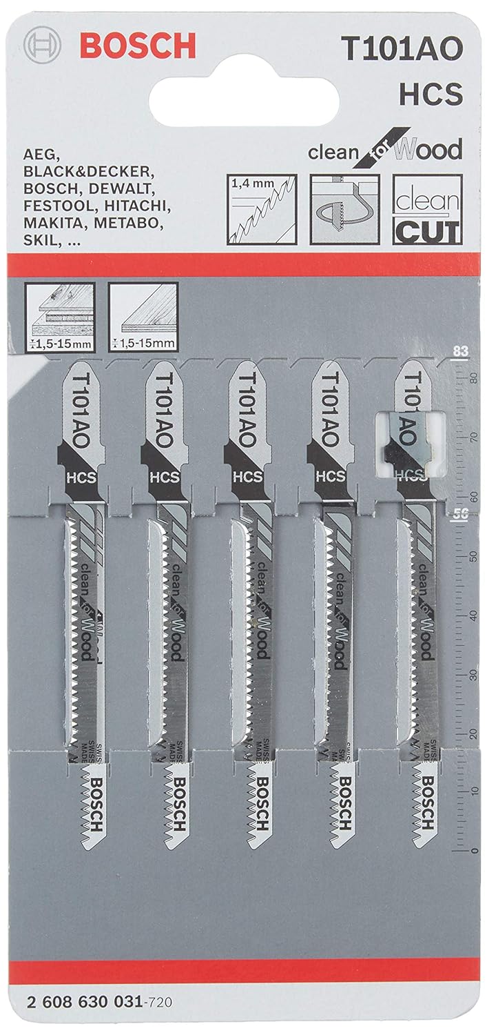 Bosch accessoires bosch decoupeerzaagblad t 101 ao