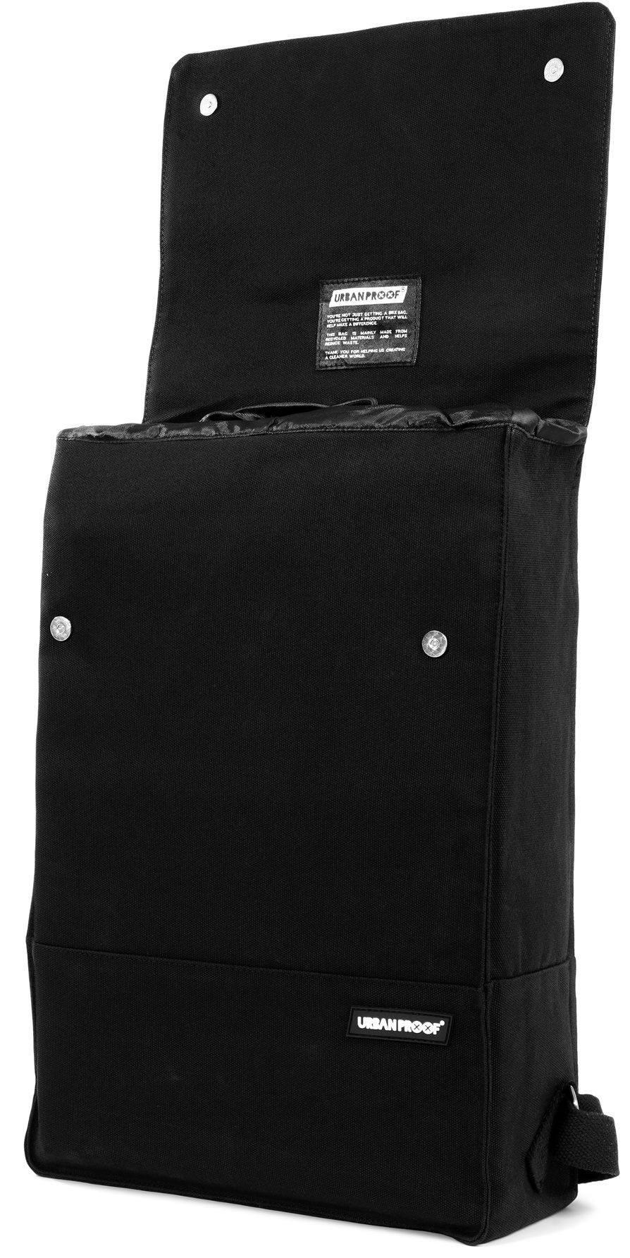 UrbanProof Urbanproof city enkele fietstas 15l zwart