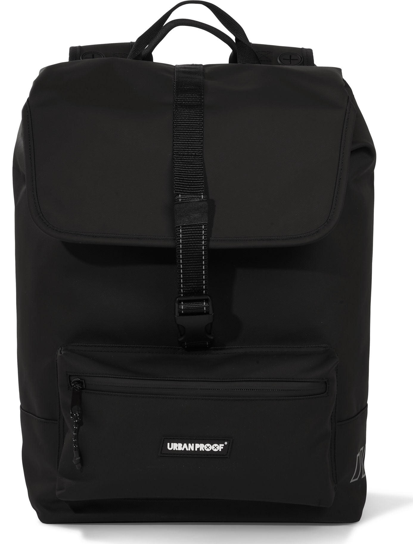 Urbanproof tas double cargo up recycle 38l zwart