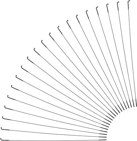 Sapim cx-ray j-bend spokes + nipples - 20-pack