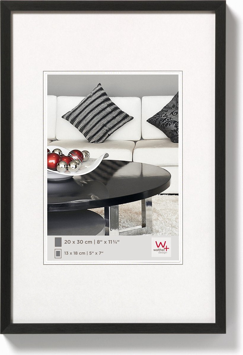 Walther chair - fotolijst - fotomaat 20x30 cm - zwart