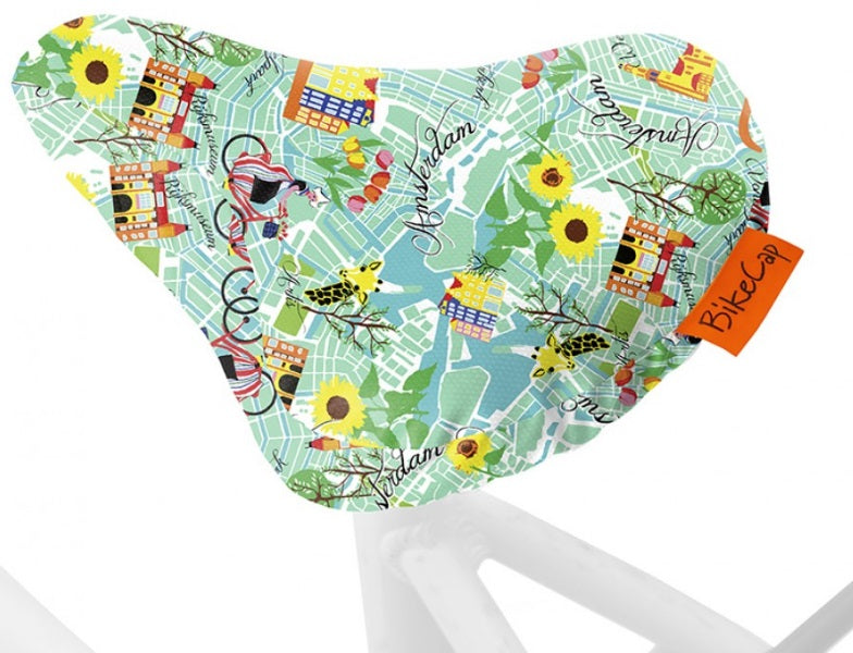 Zadeldek BikeCap ​​Get Lost Amsterdam