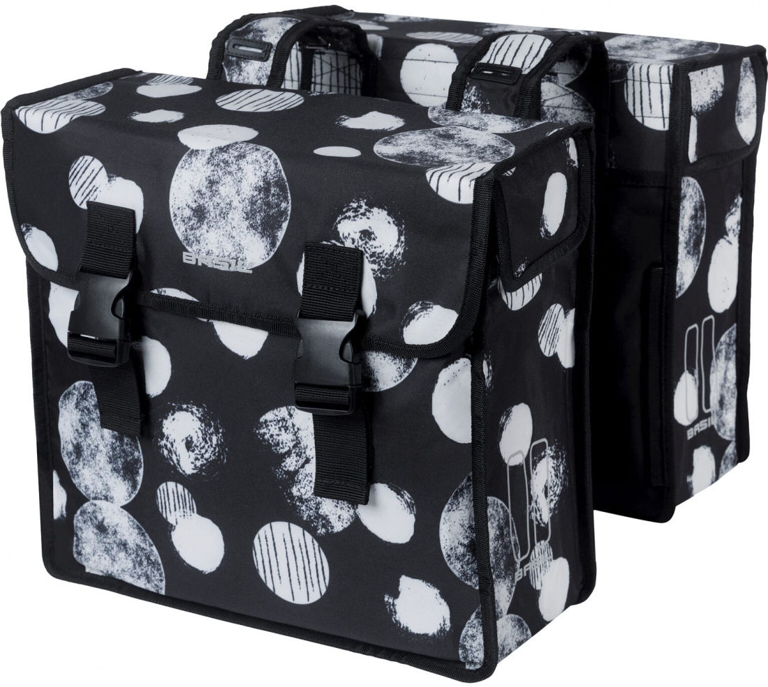 Basilicum Tas Mara XL Dubbel | Bol | Zwart grijs