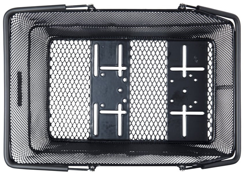 Basil fietsmand cento achtermand multisysteem nx - zwart