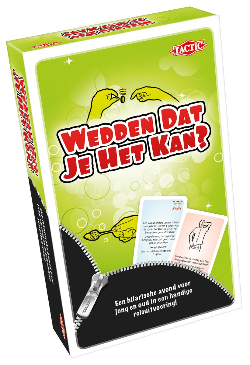 Tactic Reisspel Woensdag dat je het kan?