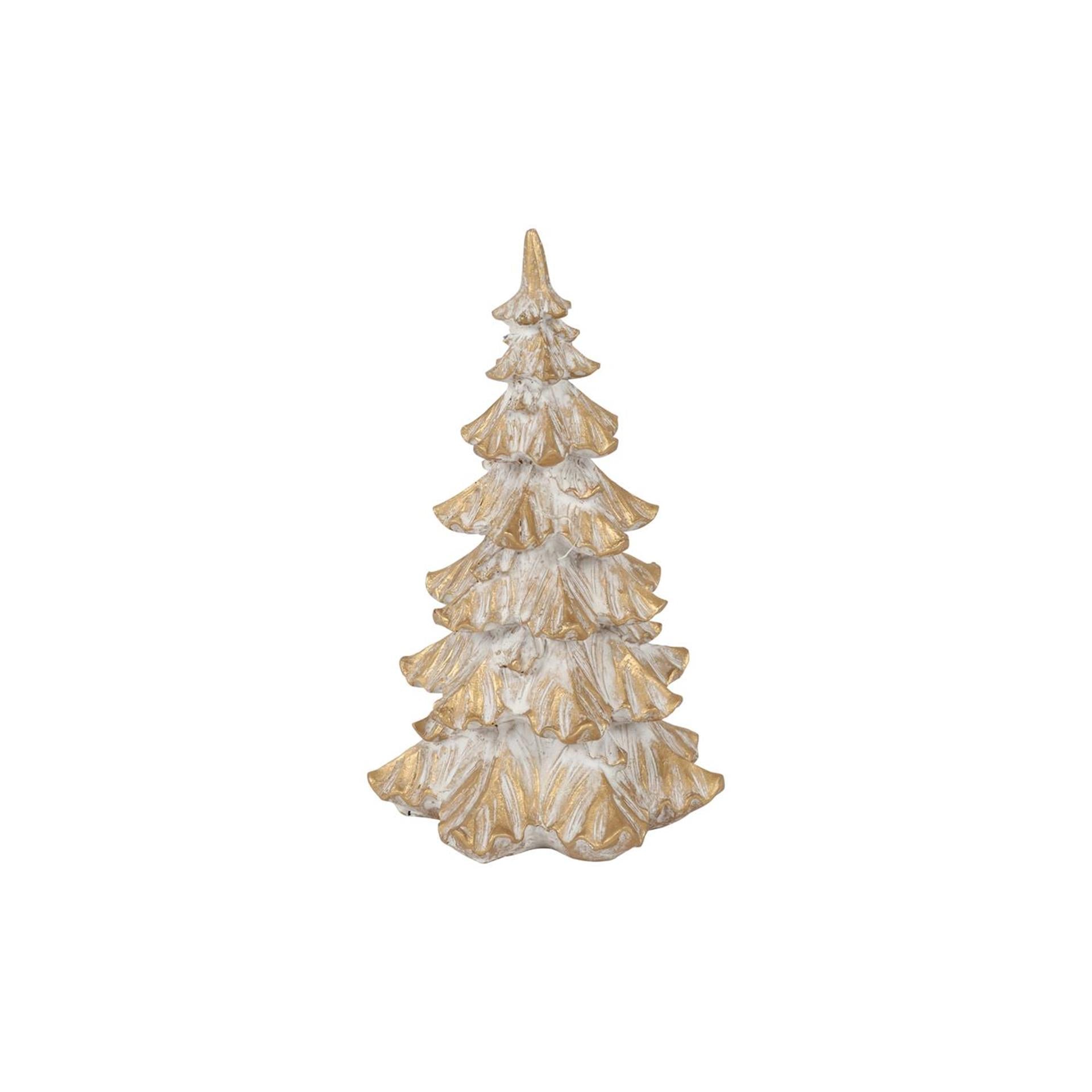 Countryfield kerstboom tabby m naturel polystone ã˜10xh17,5cm
