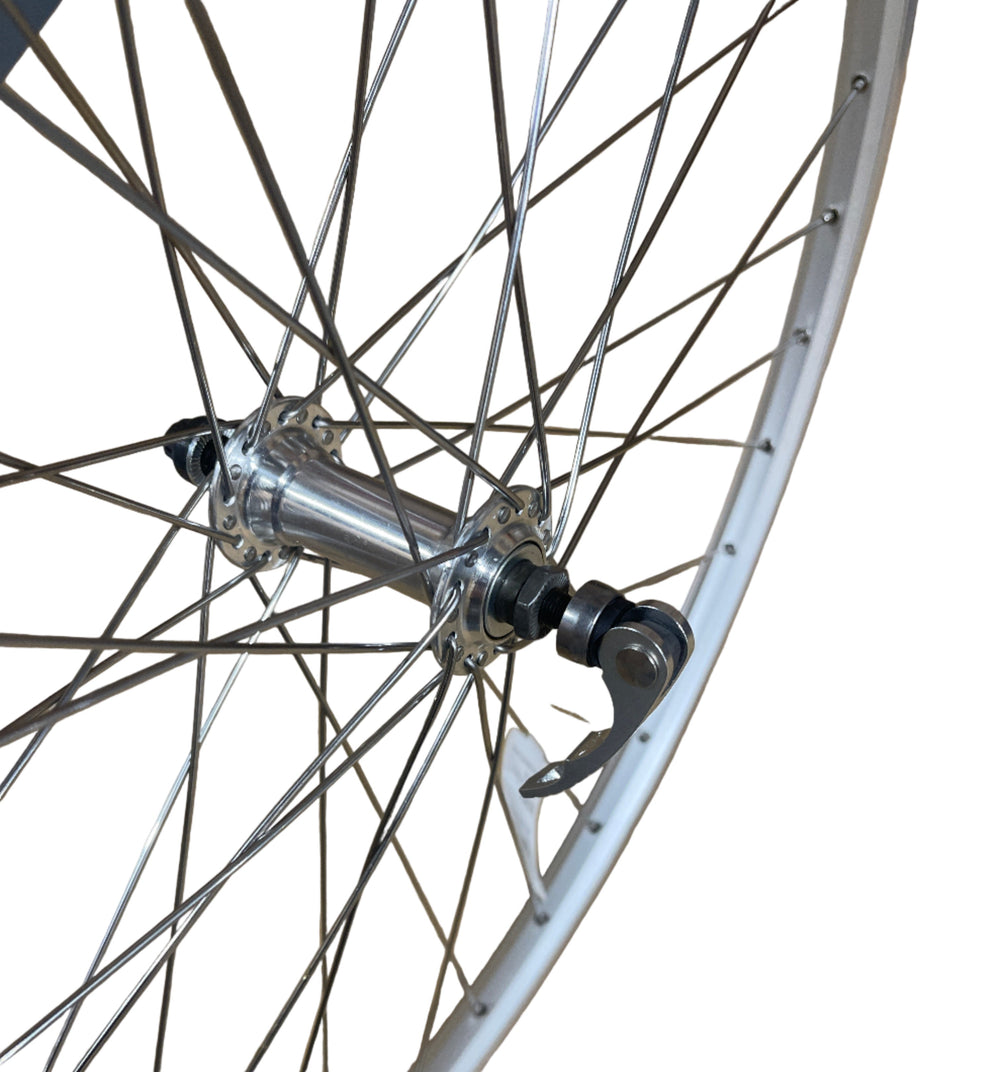 Voorwiel 28 inch 622 zilver zac19 uitval velgrem