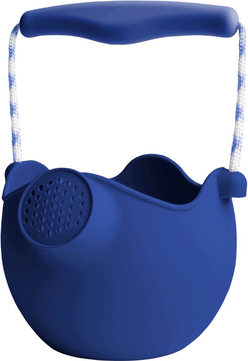 Scrunch speelgoedgieter - blauw - opvouwbaar - recycleerbaar