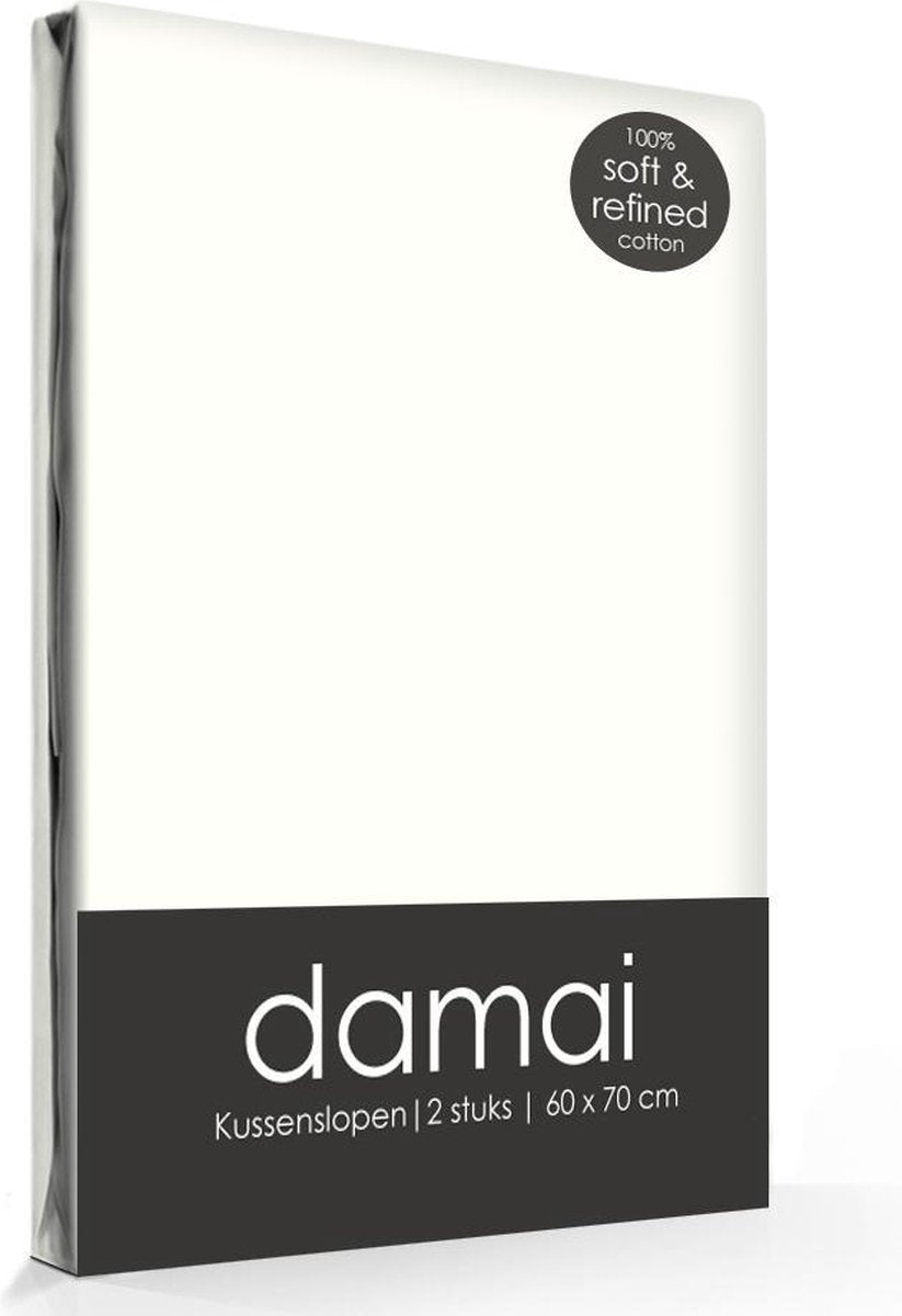 Damai kussensloop standaard - ivoor - 35x50