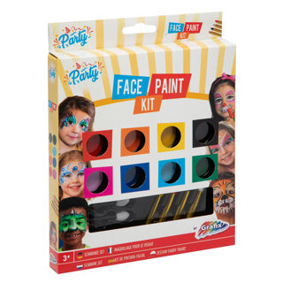 Grafix schminkset, 9 kleuren