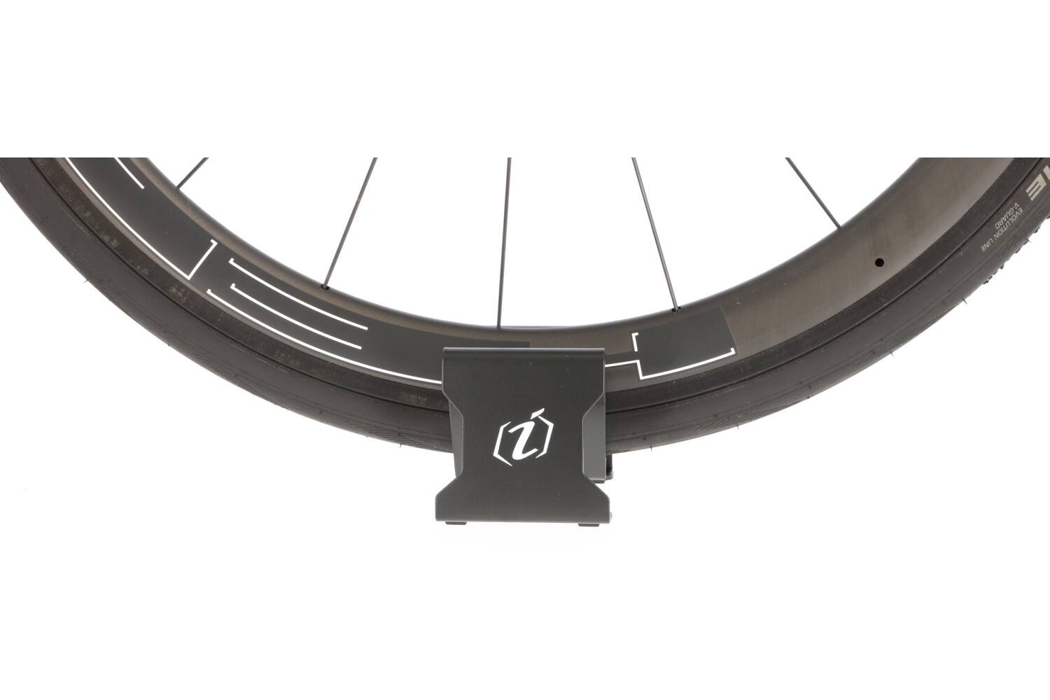 Isaac - bike stand terra front zwart