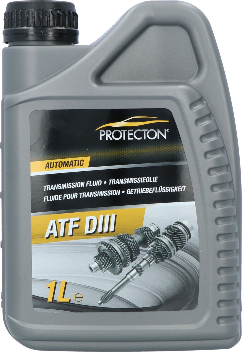 Protecton transmissieolie - atf diii – mineraal - voor automatische versnellingsbakken stuurbekrachtingsystemen – voor personenwagens vrachtwagens - 1 liter