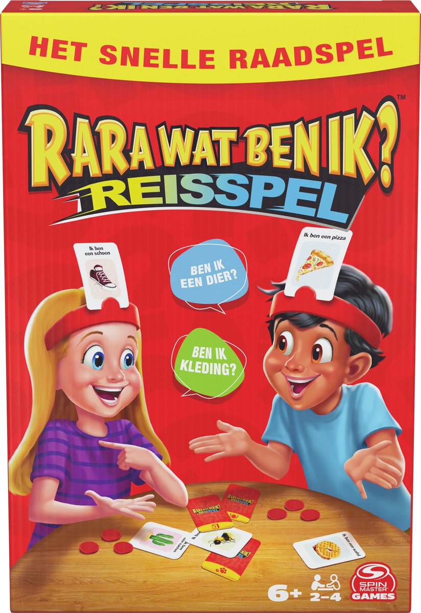 Hedbanz rara wat ben ik? reisspel (nederlands)
