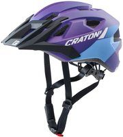 Cratoni helm allride uni paars-blauw mat