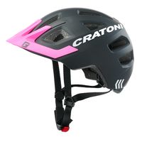 Cratoni helm maxster pro zwart-roze mat xs-s