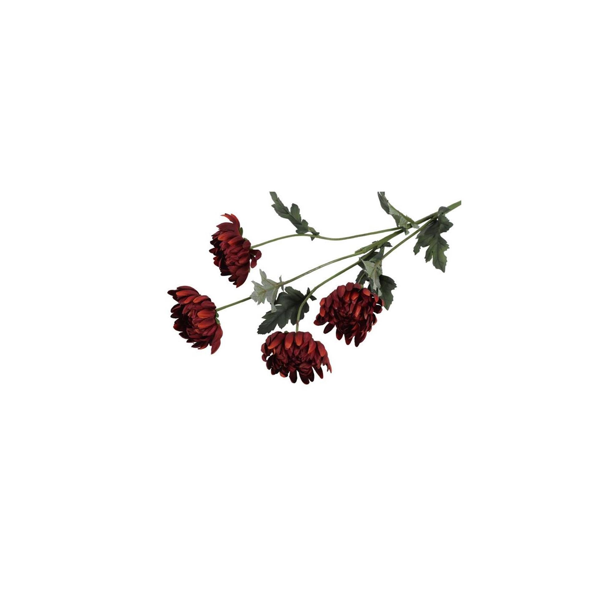 Countryfield kunsttak chrysanthemum bruin 20xh83,8cm
