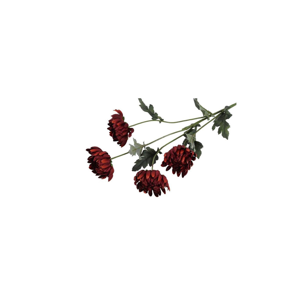 Countryfield kunsttak chrysanthemum bruin 20xh83,8cm