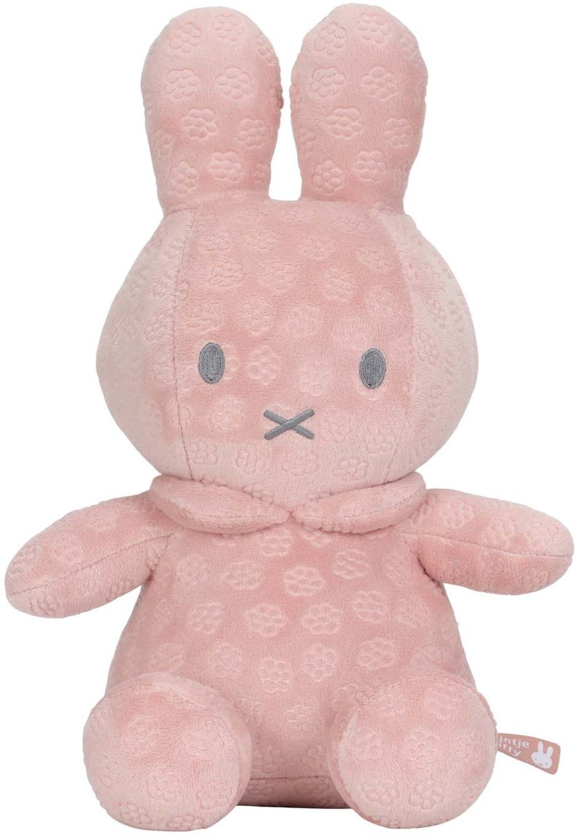 Nijntje knuffel 30cm pink flower