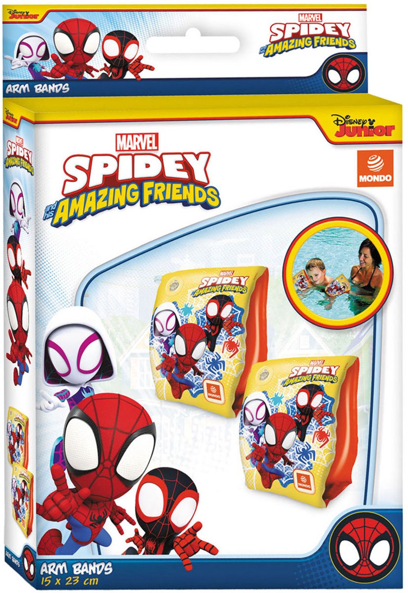 Mondo zwembandjes spidey marvel zwemaccessoire voor kinderen.