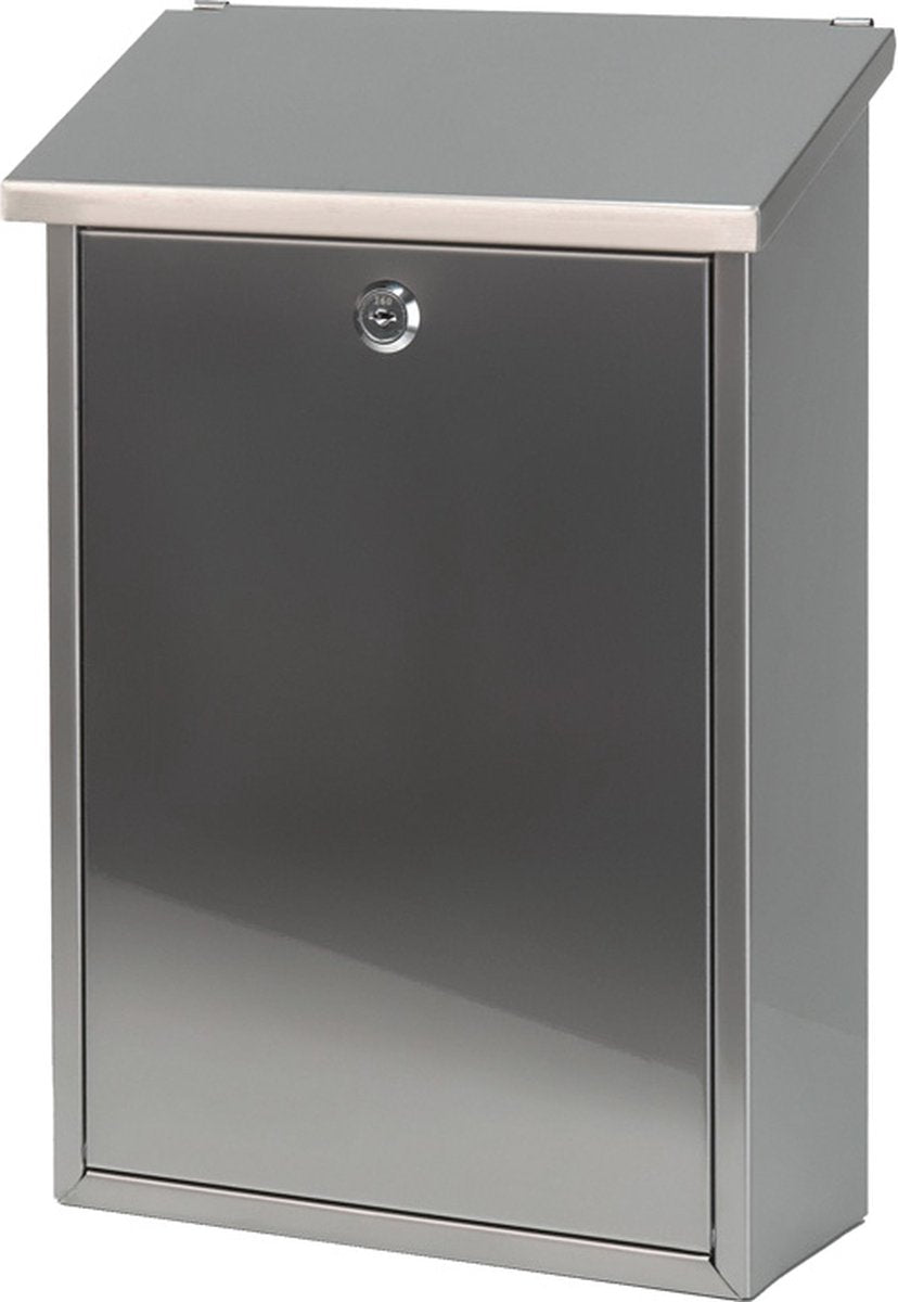 V-deel brievenbus toledon mat RVS