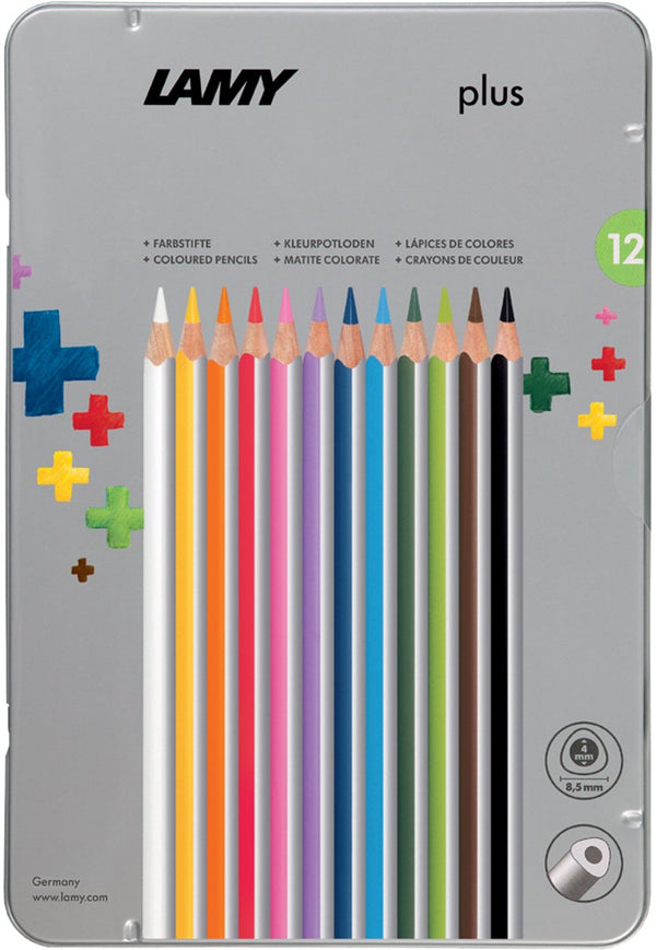 Lamy plus kleurpotloden - ergonomische potloden - 12 stuks