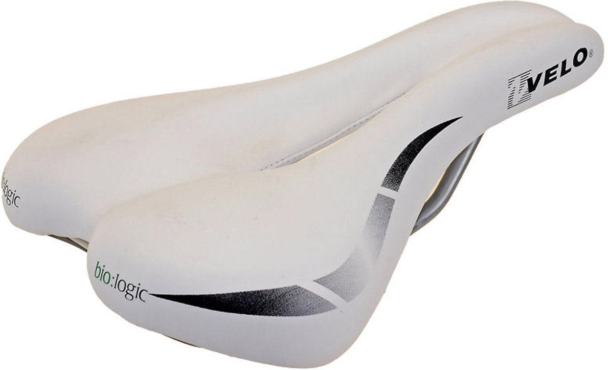 Selle Velo WideChannel - blanc