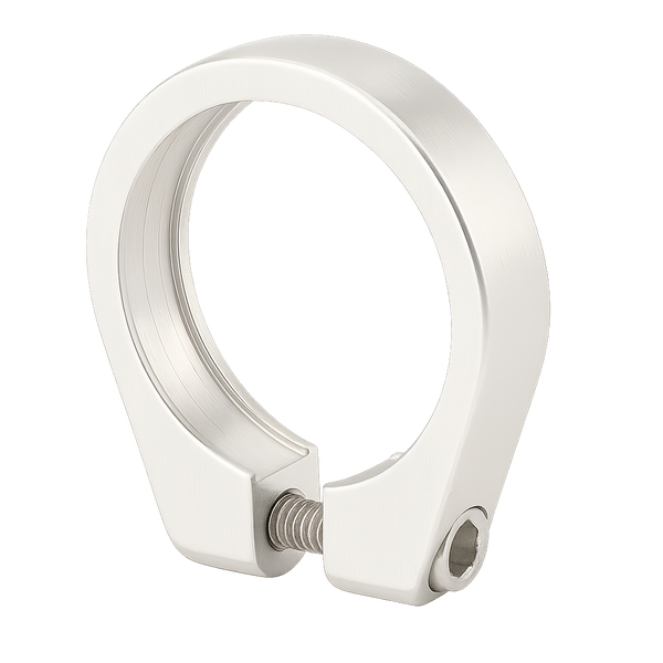 Zadelpenklem ø34.9 aluminium met inbusbout -
