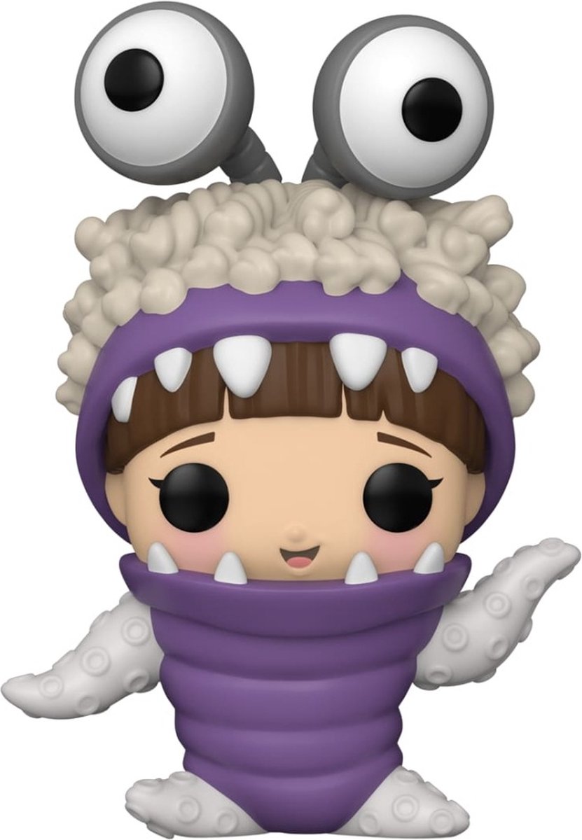 Funko boo met hood up - pop! disney - monsters inc 20th figuur - 9cm