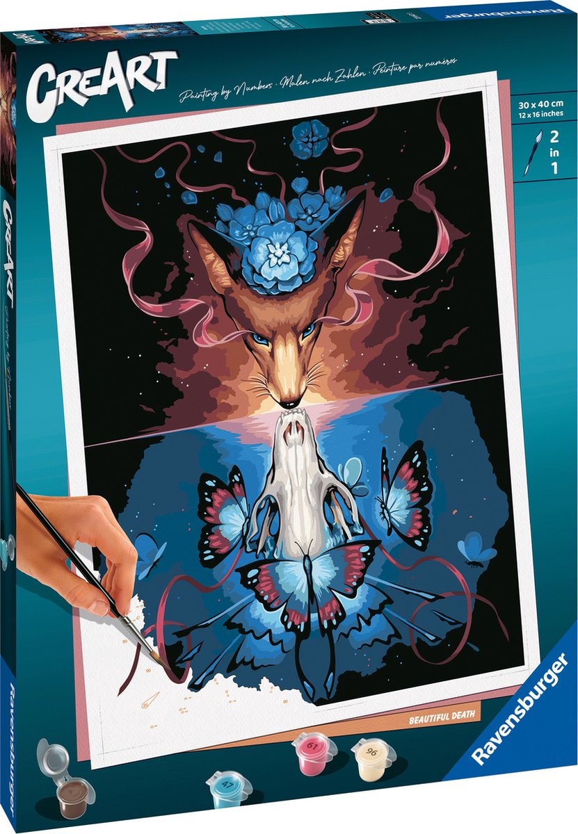 Ravensburger creart schilderen op nummer - mooie dood