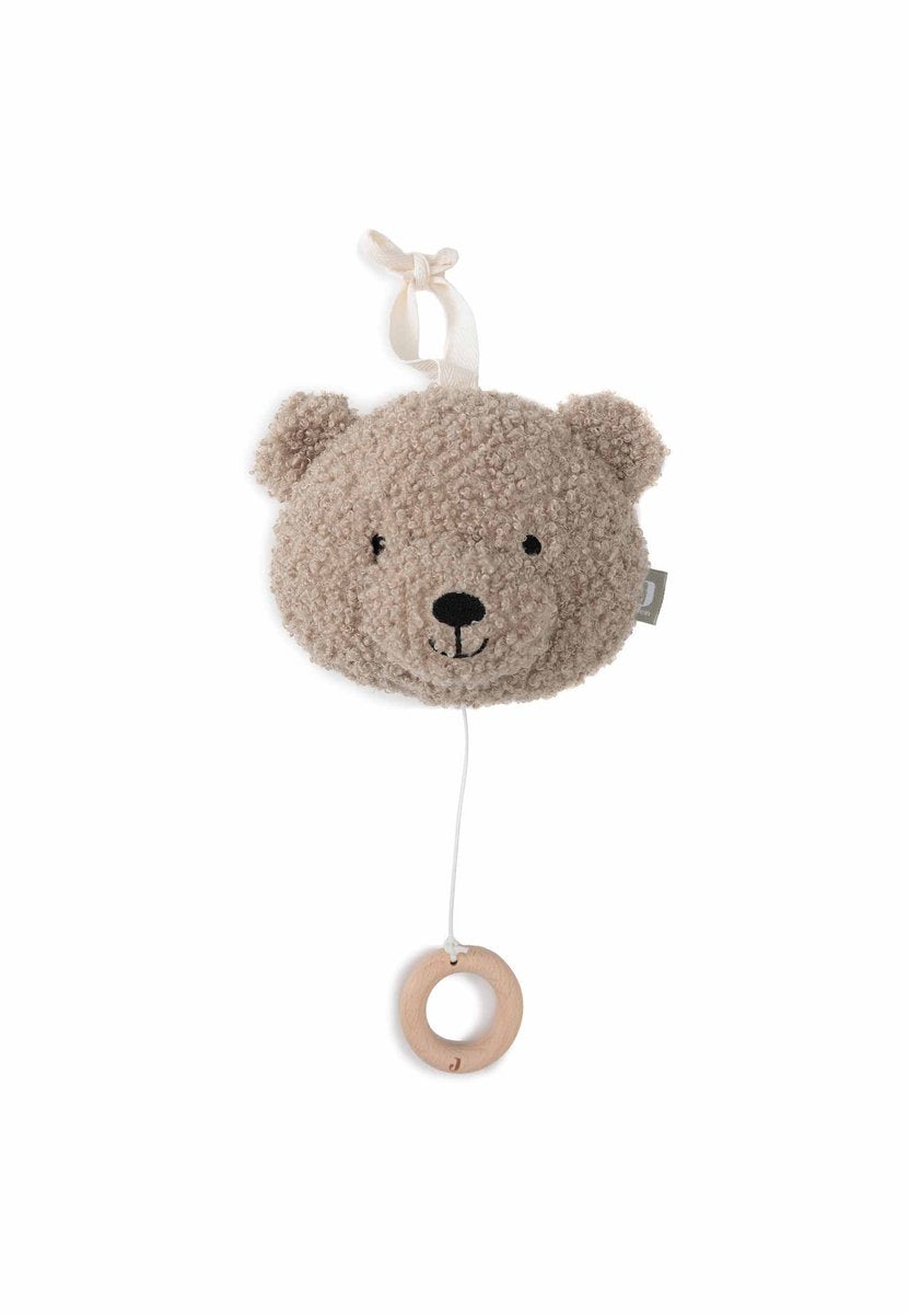 Jollein - baby muziekhanger - teddy bear olive green