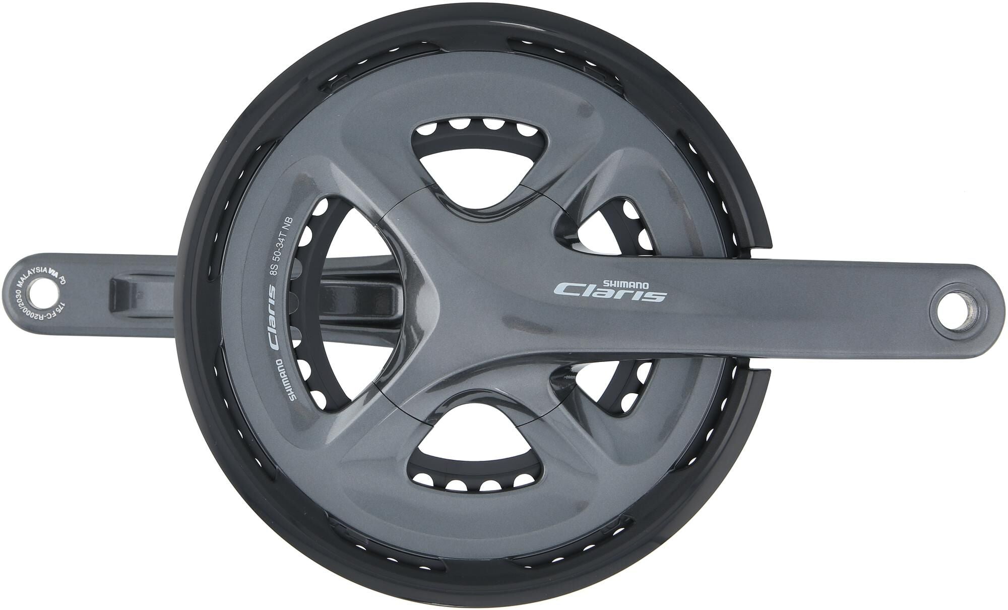 Shimano crankstel claris fc-r 2000 cranks.shim.clar.fcr2000 34 50t.170mm ht2 8sp +
