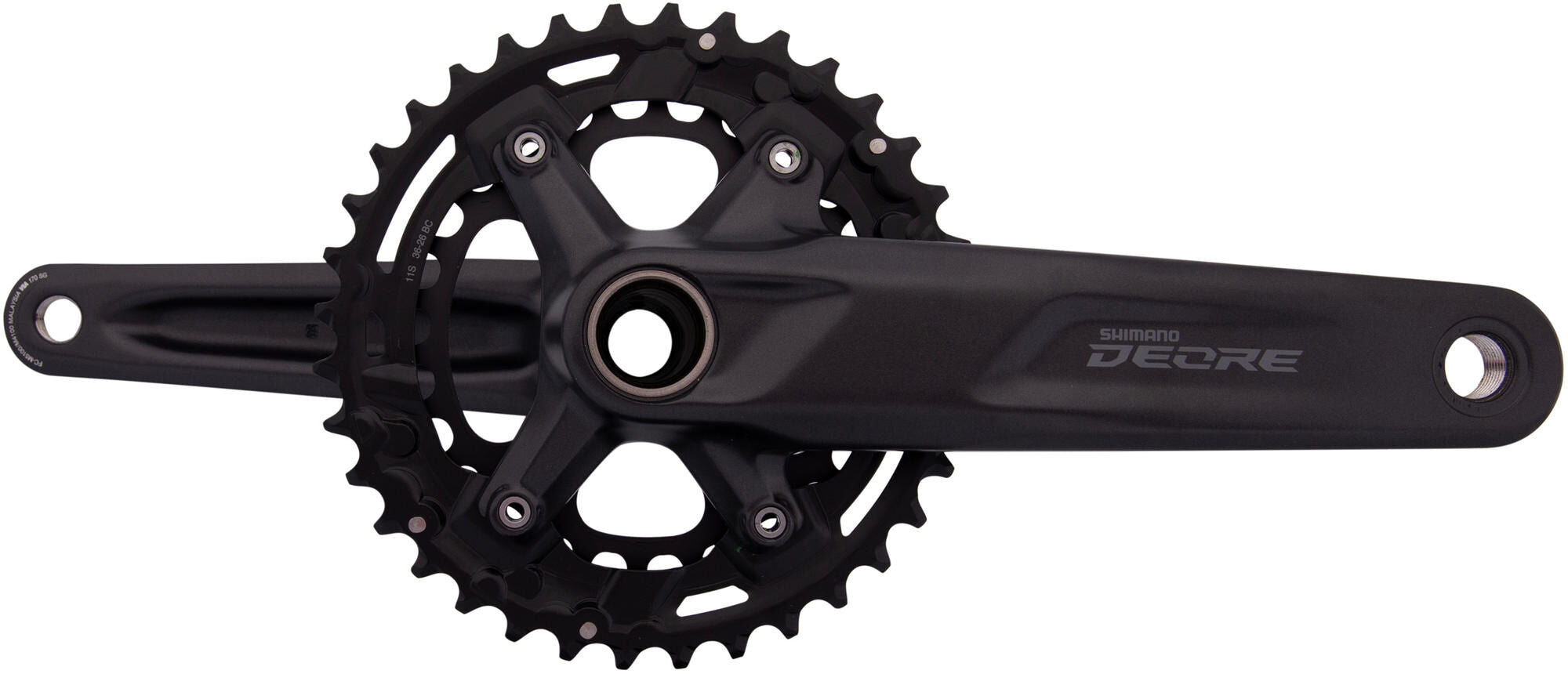 Shimano crankstel deore fc-m5100-2 crankset shim.deore 170mm