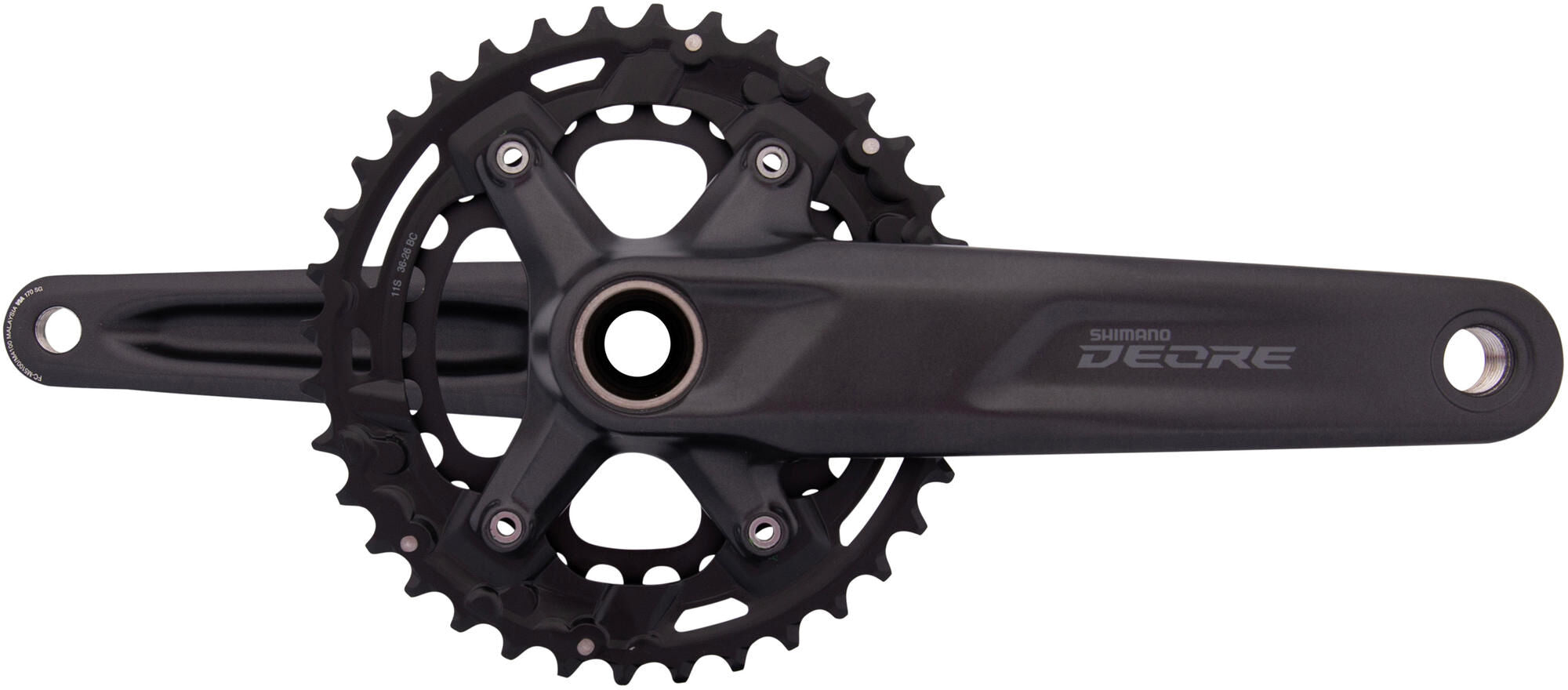 Shimano crankstel deore fc-m5100-b2 crankset shim.deore 170mm
