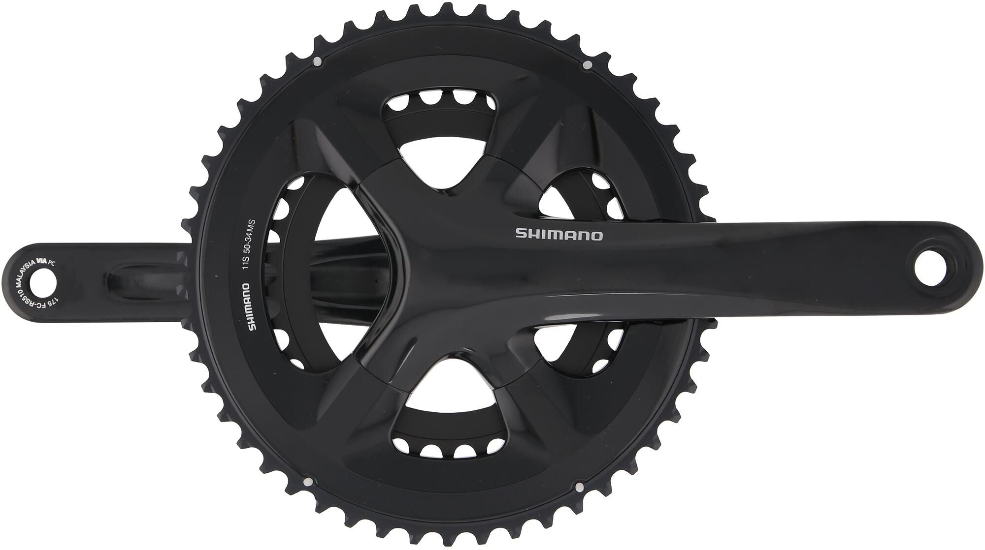 Shimano crankstel 105 fc-rs510 crankset shim.105 fcrs510 36 52t.175mm ht2 11sp