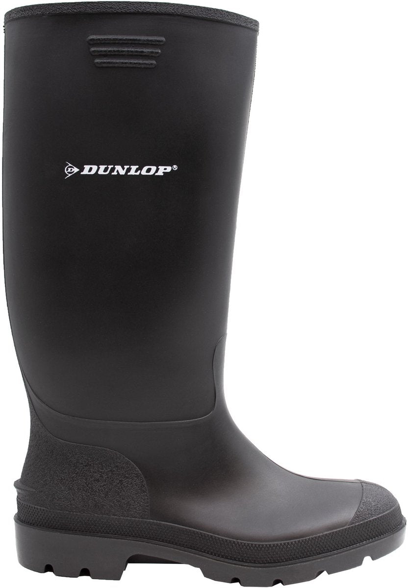 Dunlop regenlaarzen zwart eu 35 man,vrouw