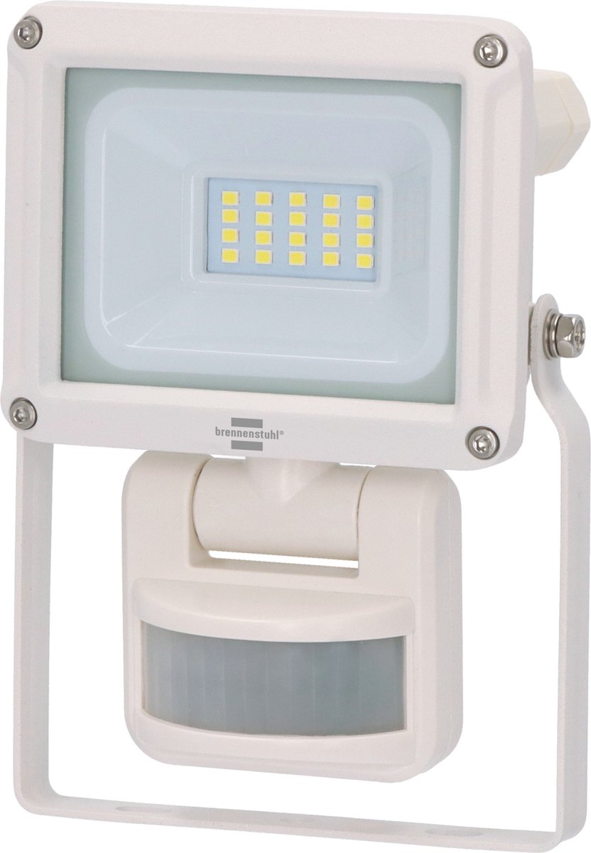 Brennenstuhl led wandlamp jaro 1060 wp (led buitenlamp voor wandmontage, ip65, 10w, 1150lm, 6500k, met bewegingsmelder)