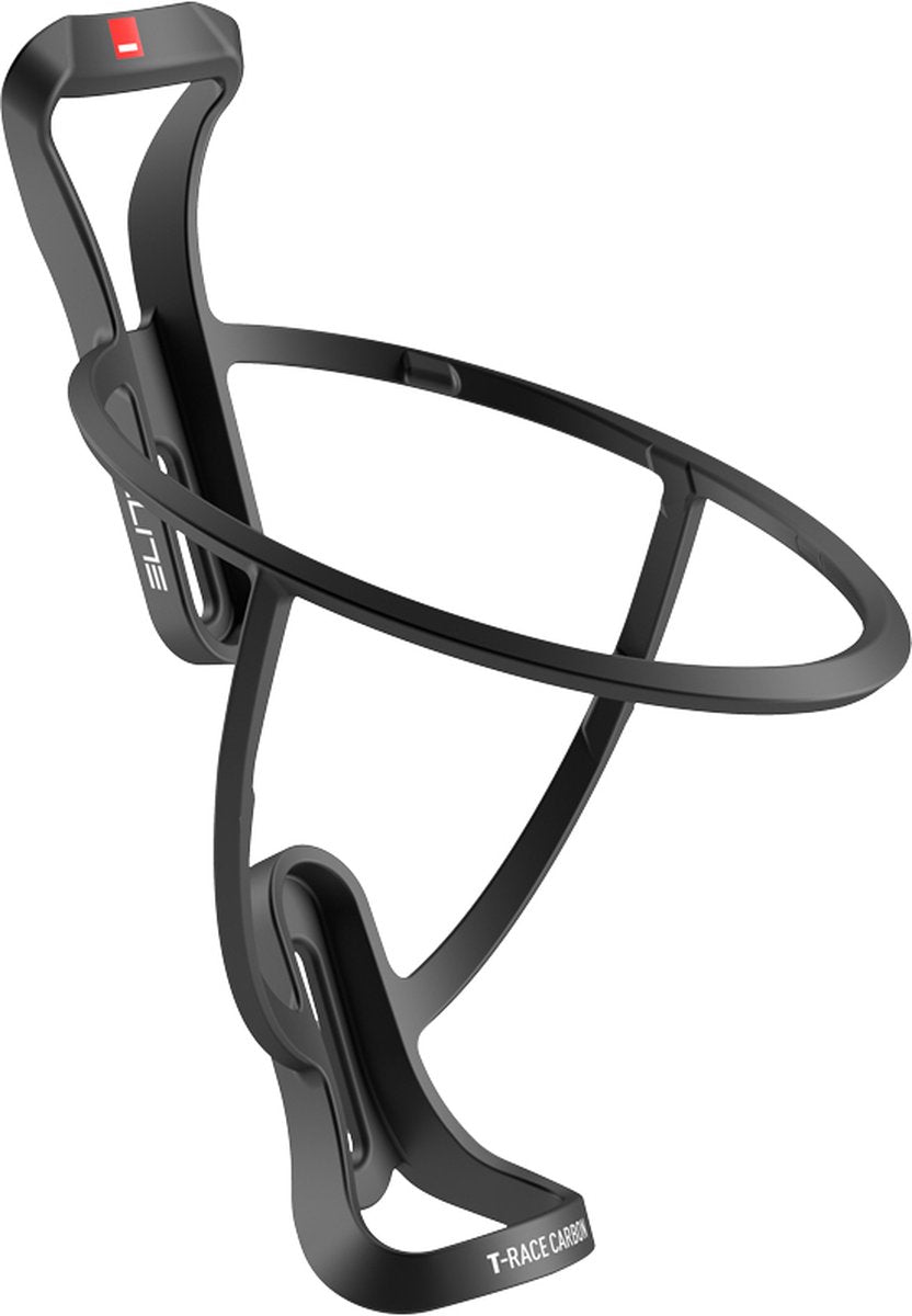 Elite carbon t-race bidonhouder zwart