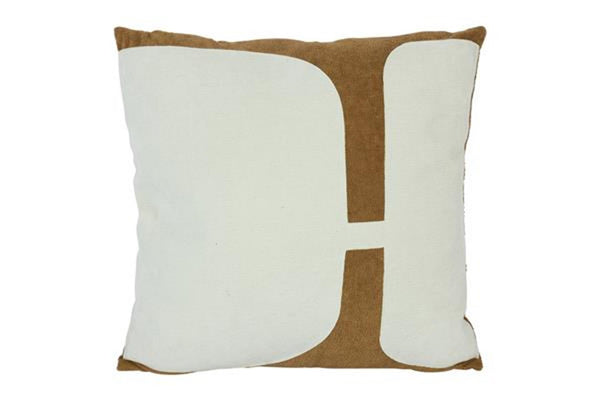 Countryfield kussen jos wit bruin 45x45x7cm