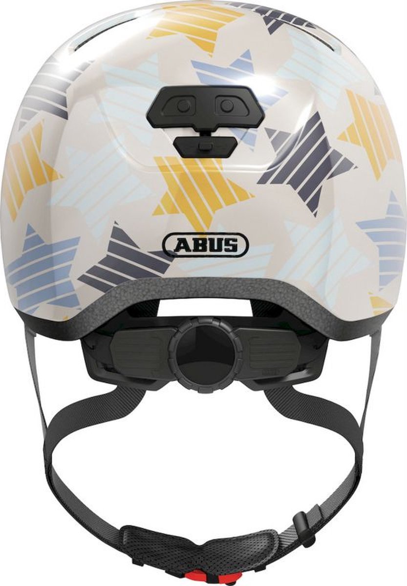 Abus helm skurb kind grijs sterren s 45-50cm