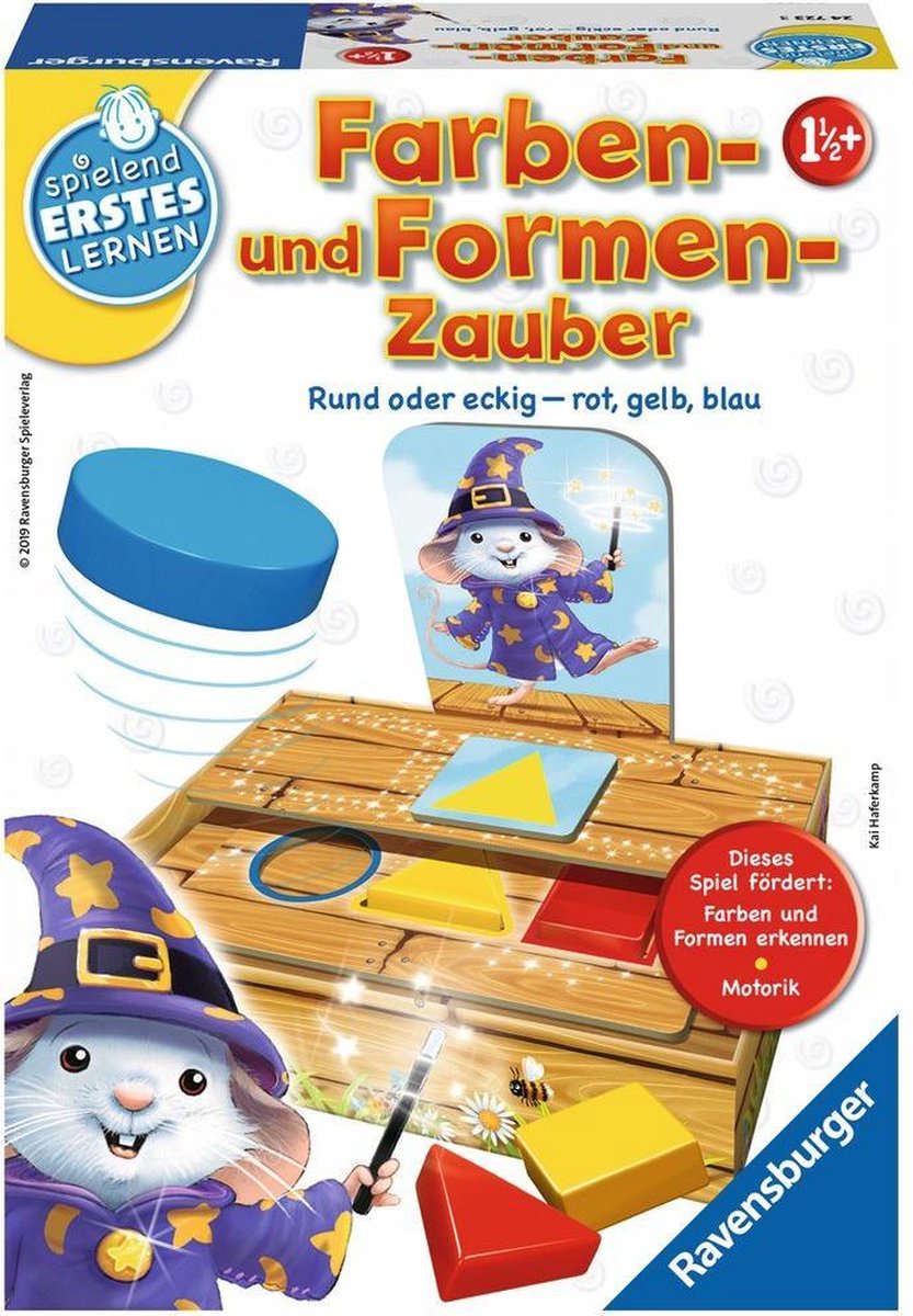 Ravensburger farben- und formen-zauber - duitstalig - educatief spel