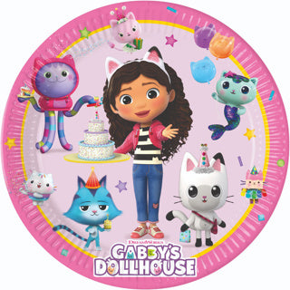 Papieren Bordjes Gabby's Poppenhuis, 8st.