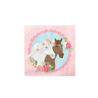 Pic paarden servetten | 6 stuks