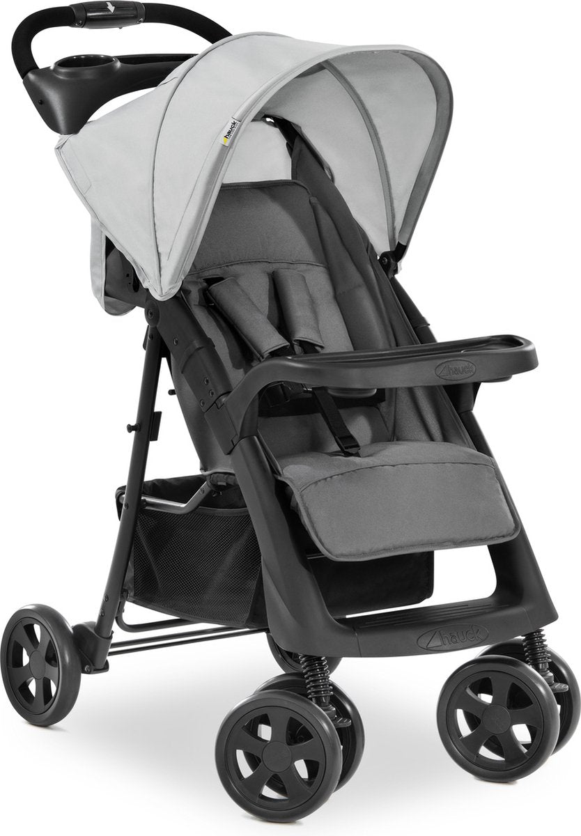 Hauck shopper neo ii - buggy - vanaf de geboorte - compact - grey