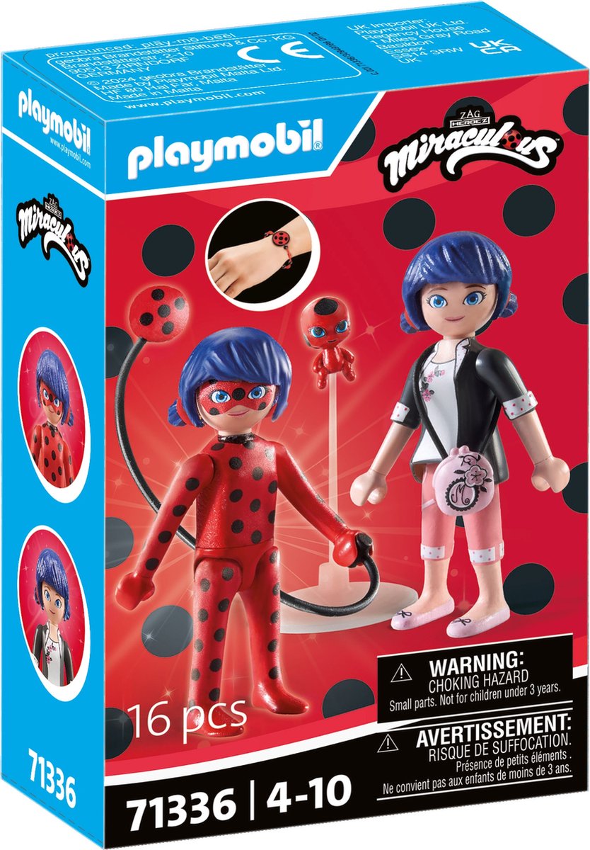 Playmobil Miraulous Miraculous: Marinette Lieveheersbeestje - 71336